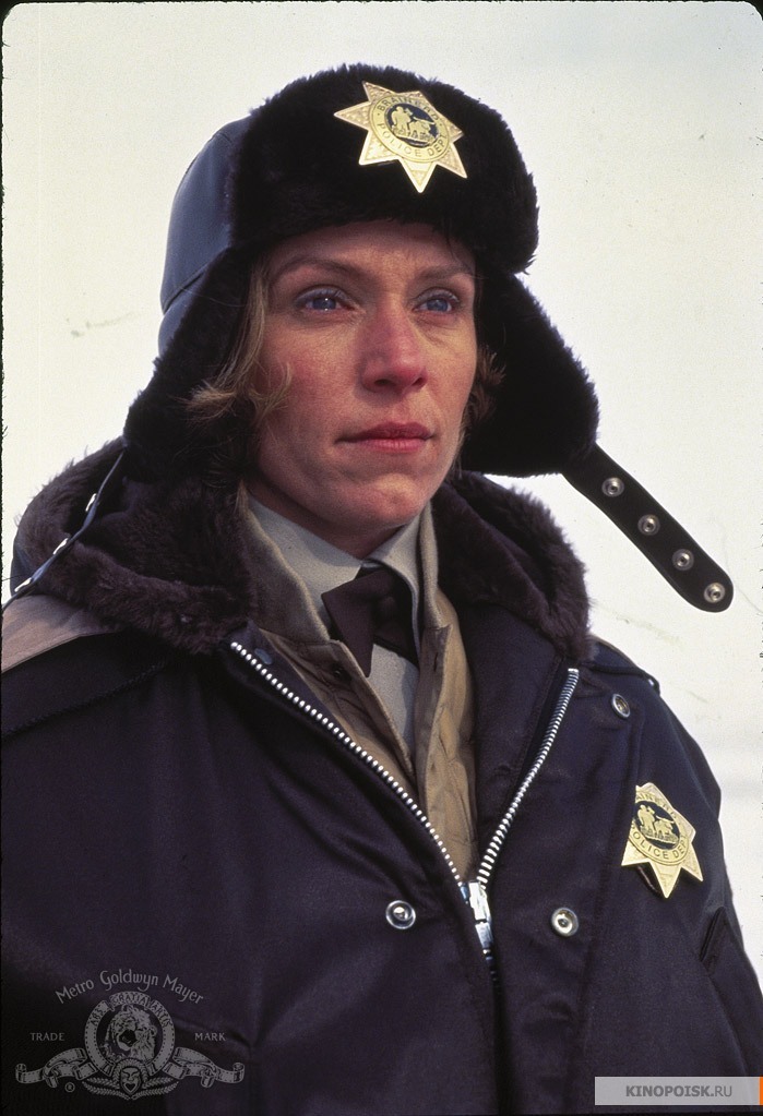 Фрэнсис Макдорманд, кадр из фильма "Фарго". Фото kinopoisk.ru