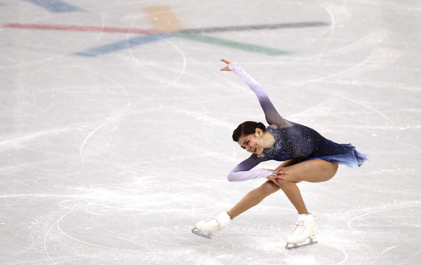Загитова и Медведева на Олимпиаде поставили рекорды. На фото - Евгения Медведева. Фото Getty