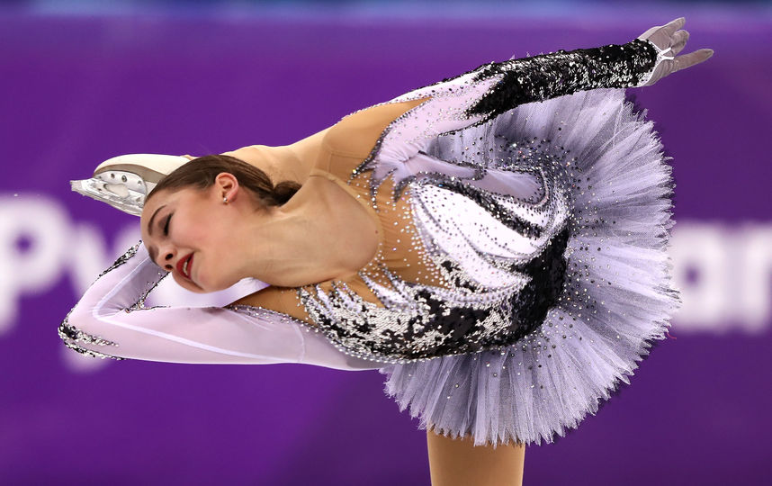 Загитова и Медведева на Олимпиаде поставили рекорды. На фото - Алина Загитова. Фото Getty