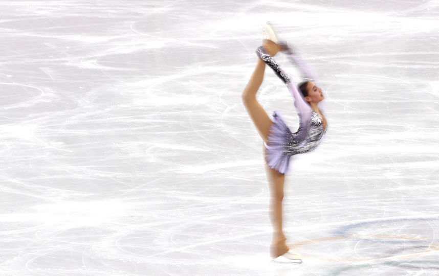 Загитова и Медведева на Олимпиаде поставили рекорды. На фото - Алина Загитова. Фото Getty