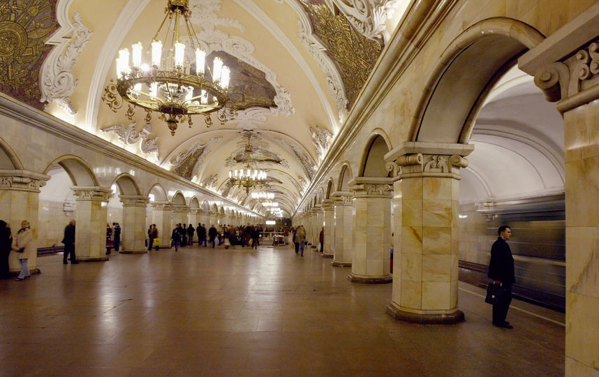 Станция метро "Комсомольская". Фото Getty