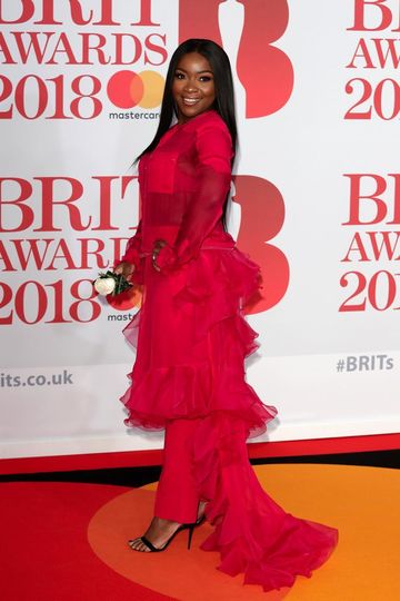 BRIT Awards 2018. Ray BLK.  Getty