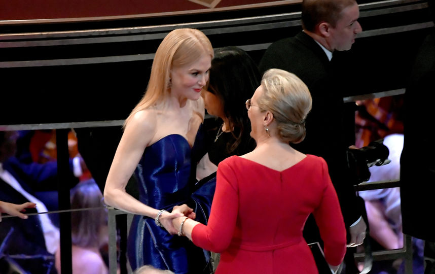 Николь Кидман и Мэрил Стрип на "Оскар-2018". Фото Getty
