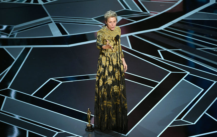 Фрэнсис МакДорманд на вручении премии Оскар. Фото Getty
