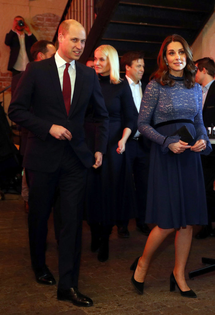 Кейт Миддлтон и принц Уильям 1 февраля во время визита в Норвегию. Фото Getty