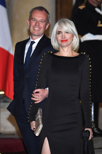 Франсуа де Рюжи с женой. Фото Getty
