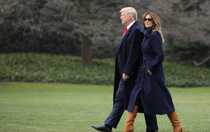 У нее все превосходно! Мелания Трамп обнародовала фото с Дональдом Трампом У нее все превосходно! Мелания Трамп обнародовала фото с Дональдом Трампом