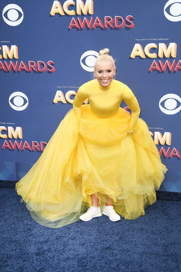 Academy Of Country Music Awards-2018. Линдси Вонн. Фото Getty