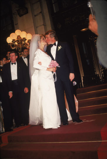 Свадьба Дональда Трампа и Марлы Мэйплс. Фото Getty