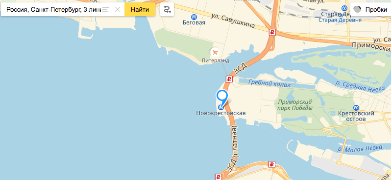 На карте города появились новые станции метро. Фото Скриншот Яндекс. Карты.
