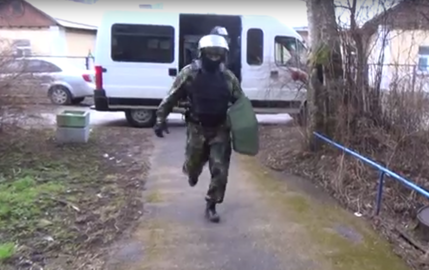В Петербурге задержали двух подозреваемых в терроризме. Видео
