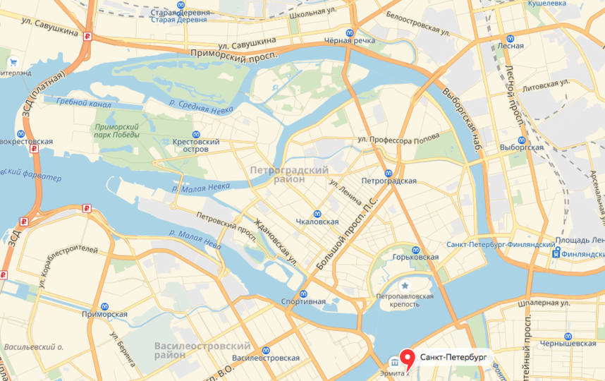 Карта петроградского района спб с улицами и домами подробно смотреть