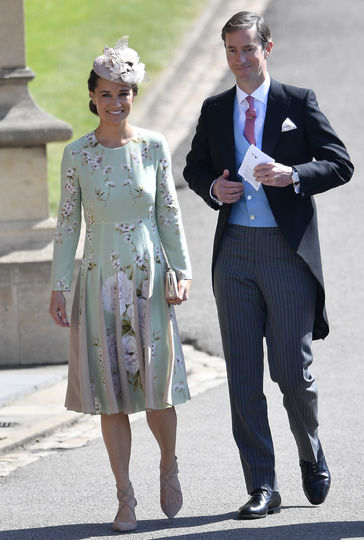 Семья Миддлтон замечена среди гостей свадьбы принца Гарри и Меган Маркл. Фото Getty