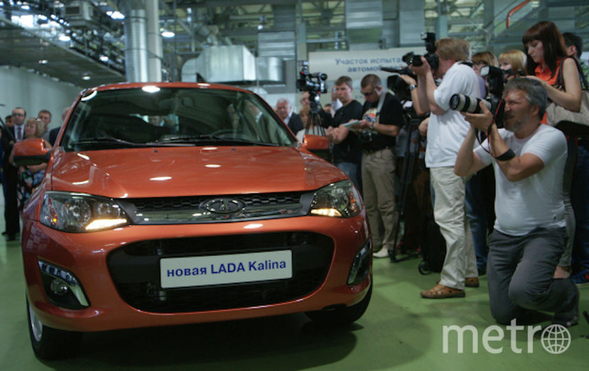 Lada Kalina Sport конвейер