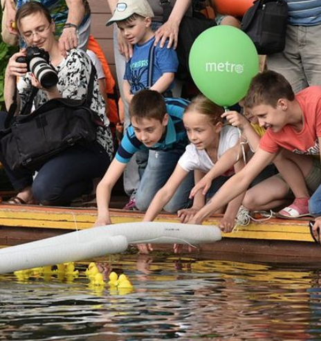 Фестиваль Metro Family в Москве: главным событием станет утиный заплыв