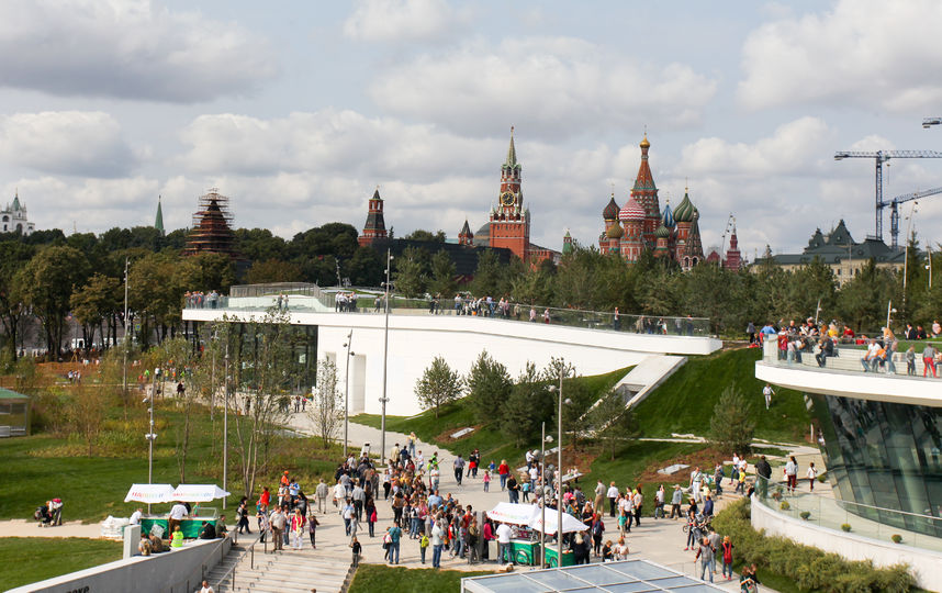 Московский парк зарядье фото