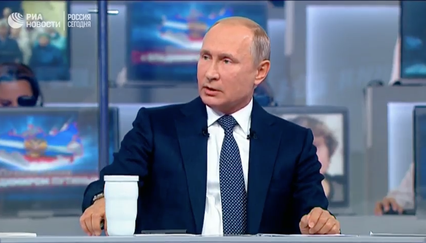 Прямая линия с Путиным-2018: первые ответы на вопросы про новое правительство
