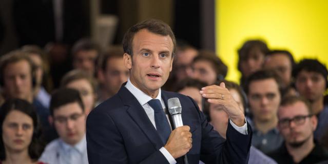 Президент Франции Эммануэль Макрон. Президент Франции Эммануэль Макрон.