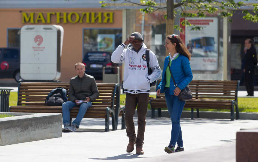 Иностранец проверил Москву перед чемпионатом мира по футболу. Фото Василий Кузьмичёнок