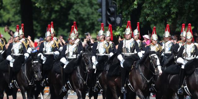 Парад Trooping the Colour 9 июня 2018 года. Парад Trooping the Colour 9 июня 2018 года.