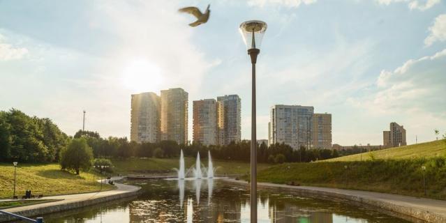 Обновлённый парк. Обновлённый парк.