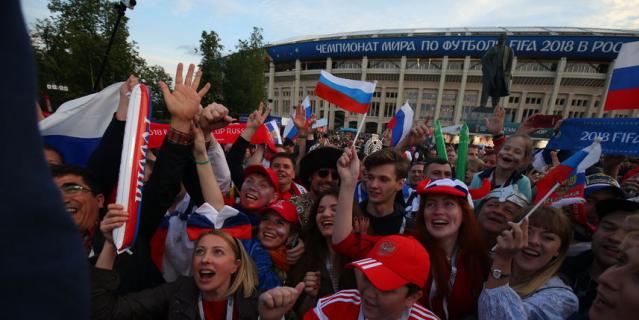 Россия разгромила Саудовскую Аравию со счётом 5:0 в матче открытия ЧМ – 2018. Россия разгромила Саудовскую Аравию со счётом 5:0 в матче открытия ЧМ – 2018.