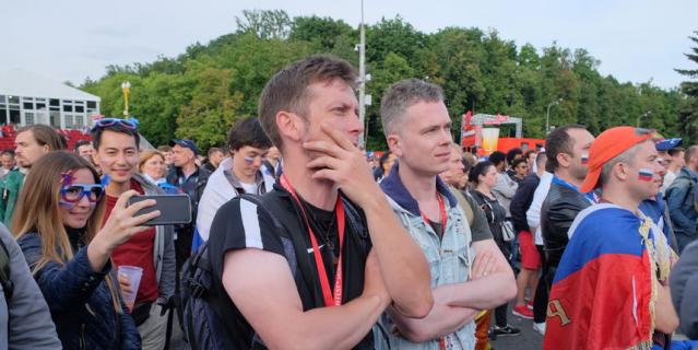Что творилось на Воробьёвых горах во время матча Россия – Саудовская Аравия. Что творилось на Воробьёвых горах во время матча Россия – Саудовская Аравия.