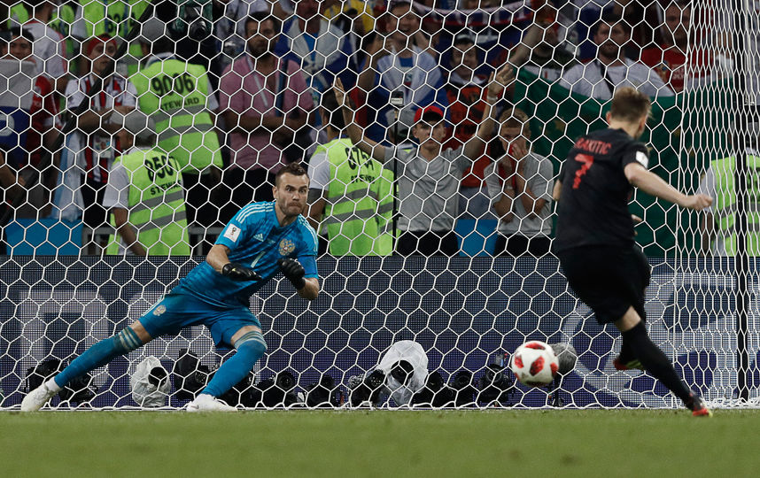 Россияне проиграл хорвата по пенальти на чемпионате мира. Фото AFP
