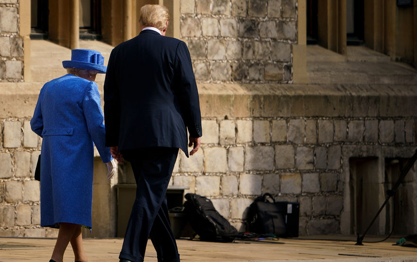 Дональд Трамп и Тереза Мэй. Фото AFP
