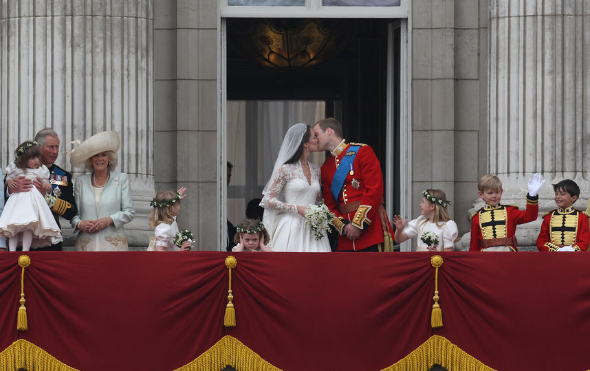 На свадьбе принца Уильяма. Фото Getty