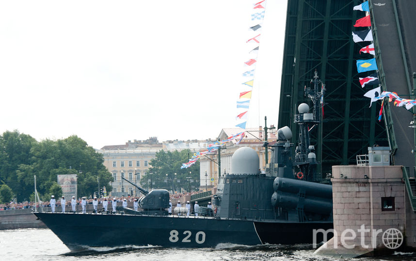День ВМФ в Петербурге в 2017-м году. Фото "Metro"