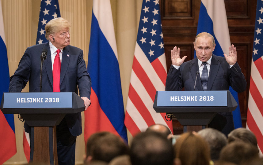 Владимир Путин и Дональд Трамп. Фото Getty