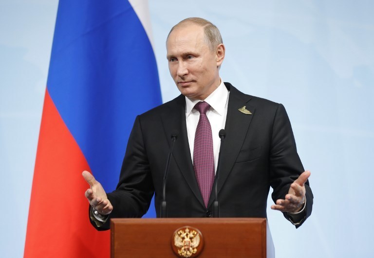 Президент России Владимир Путин. Фото AFP