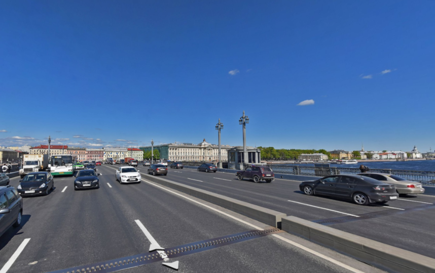 Благовещенский мост. Фото Яндекс.Панорамы
