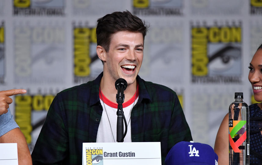 Грант Гастин, актер сериала "Флэш", на Comic-Con 2018 в Сан Диего. Фото Getty