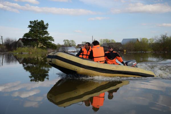 В реке Бузан утонуло трое детей. Архивное фото МЧС России. Фото РИА Новости