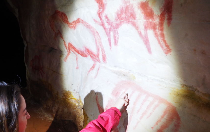 В Саблинской пещере. Фото Владимир Голиков, instagram.com/vl_golikov/