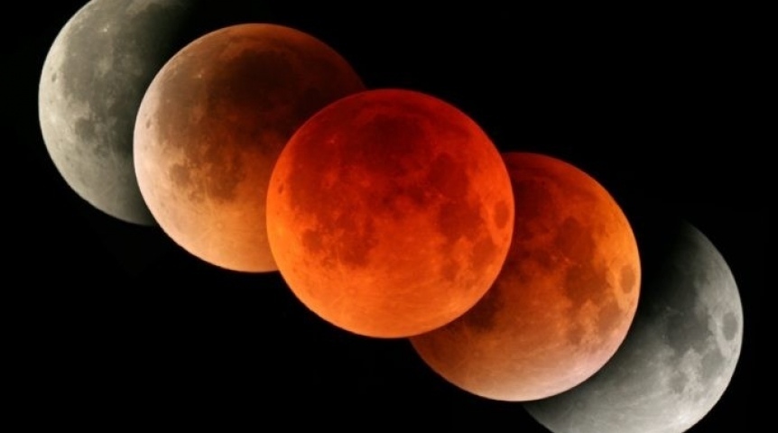 Затмение Луны 27 июля будет самым длинным за 100 лет. Фото Getty