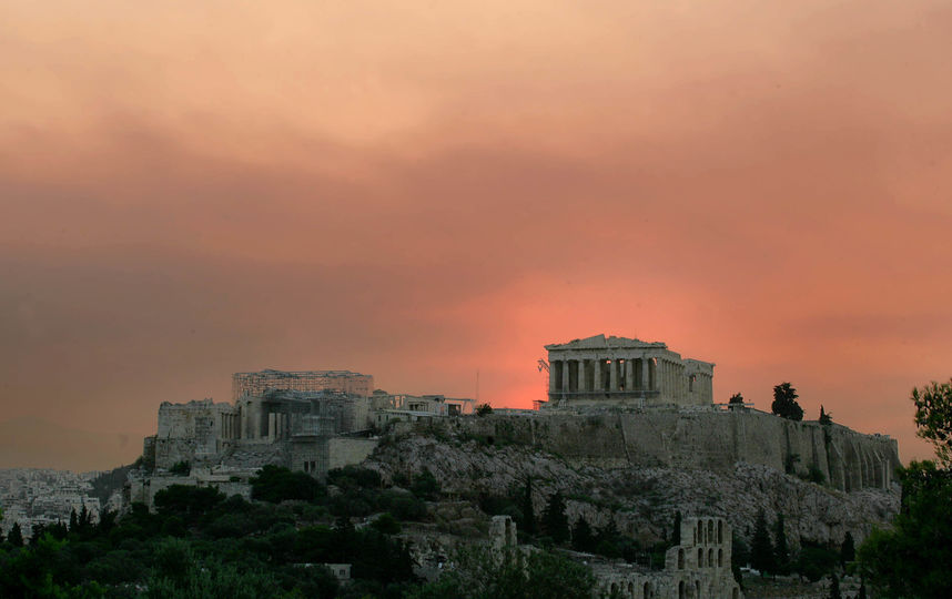 Страшные последствия пожаров в Греции. Фото Getty
