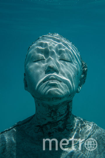 Подводный музей скульптур открылся на Мальдивах. Фото "Metro"