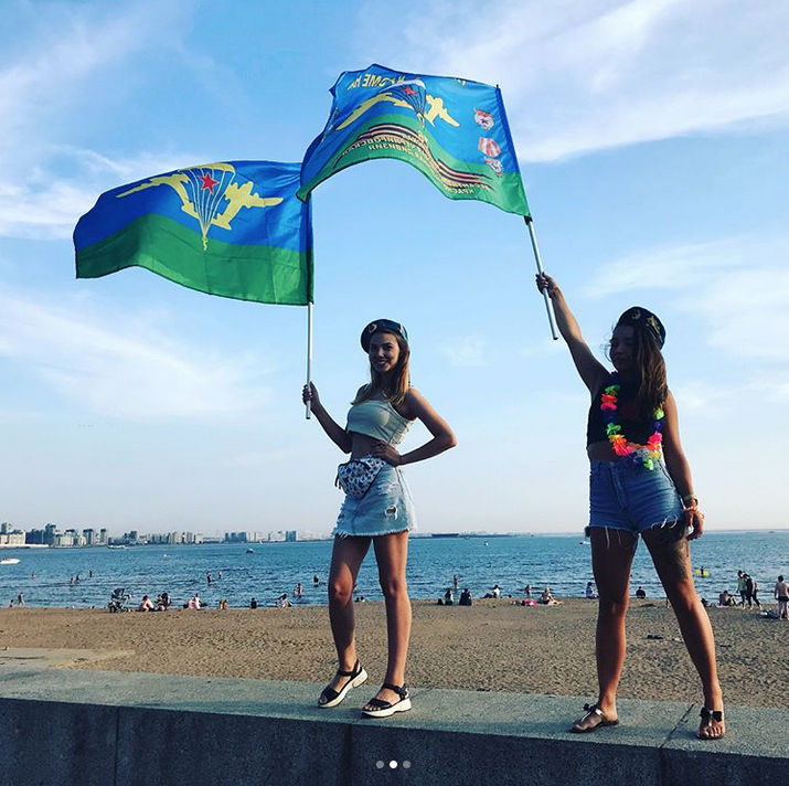 День ВДВ в Петербурге: Instagram заполонили яркие фото праздника. Фото Скриншот Instagram: @anastasia_gordina