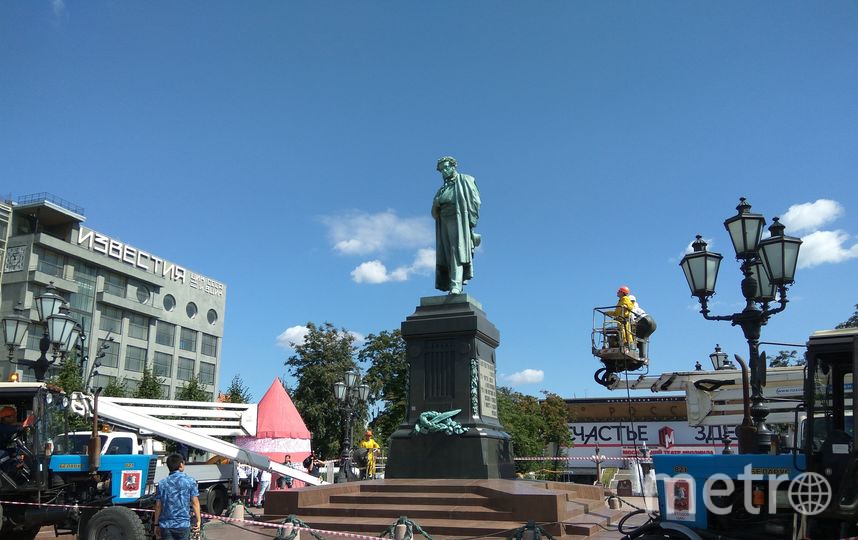 Памятник Александру Сергеевичу Пушкину. Фото Юлия Долгова, "Metro"