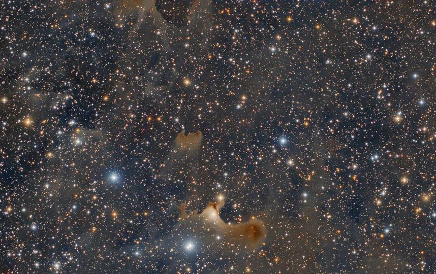 Туманность в созвездии Цефея. Фото Скриншот Instagram/cosmic.speck
