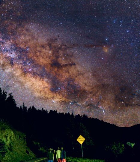 Млечный Путь. Фото Скриншот Instagram/cosmic.speck