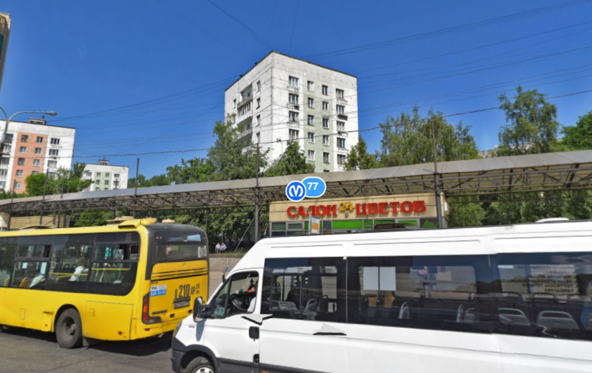 Район метро "Проспект Ветеранов". Фото скриншот Яндекс.Карты