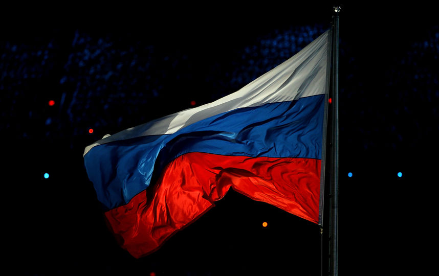 Российский флаг. Фото Getty