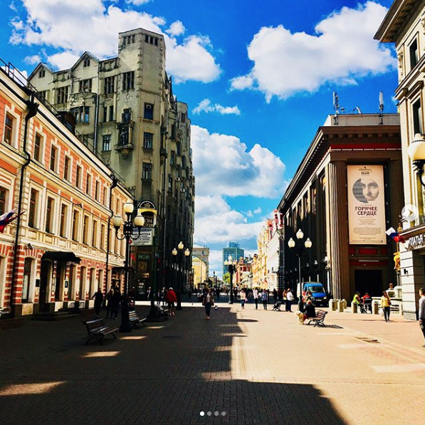 Урбанист выдвинул предложения по изменению Старого Арбата. Фото Скриншот Instagram @anna_kashkovskaya.