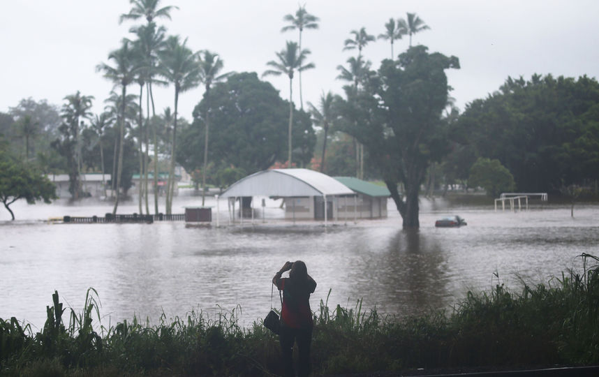 Сильный шторм на Гавайях спровоцировал наводнения. Фото Getty