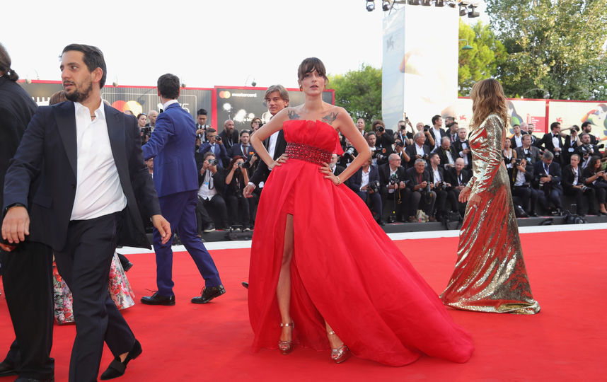 Кадры с красной дорожки 75-ого Венецианского кинофестиваля. Фото Getty