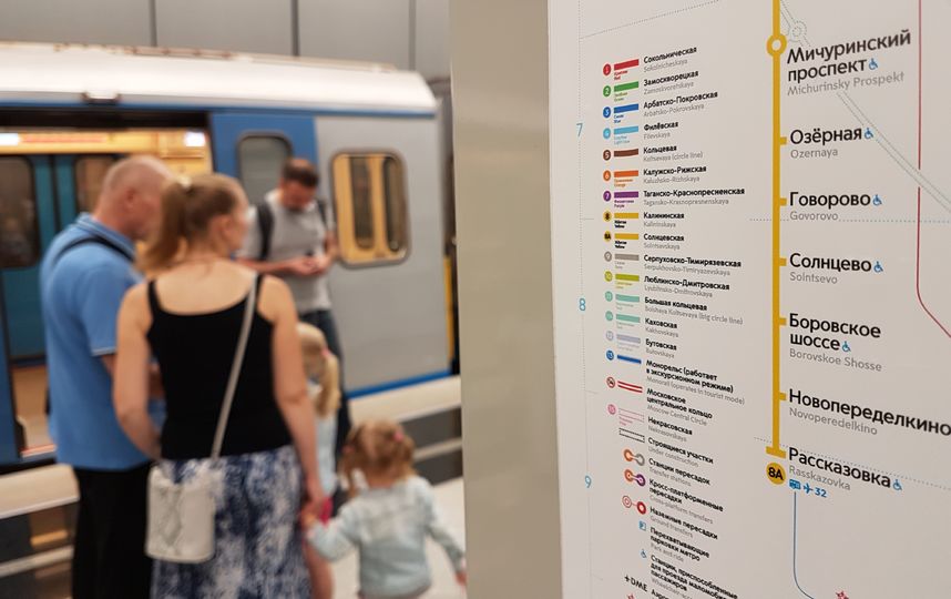 Семь новых станций метро открыли в Москве. Фото Василий Кузьмичёнок
